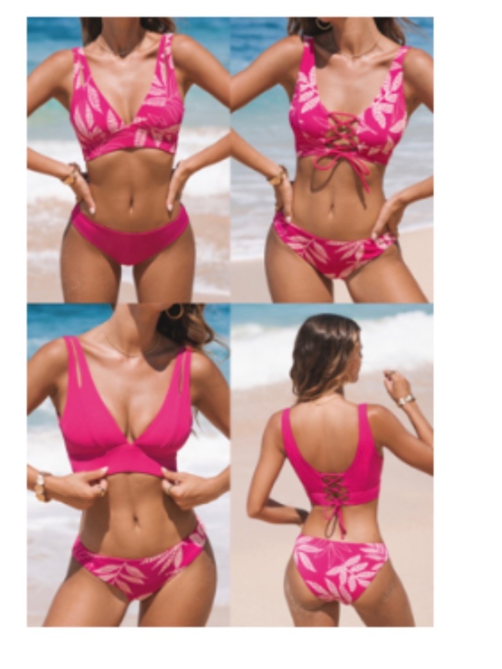 Cupshe reversible bikini